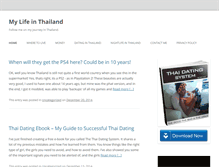 Tablet Screenshot of living-thailand.com